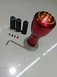 Pomo perilla metálico aluminio, 5 vel. - Plata/Rojo/Azul/Negro - Miniatura 3