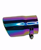 Cola de escape decorativa tunning de acero inoxidable tornasol 12cm - thumbnail 5