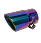 Cola de escape decorativa tunning de acero inoxidable tornasol 12cm - thumbnail 9