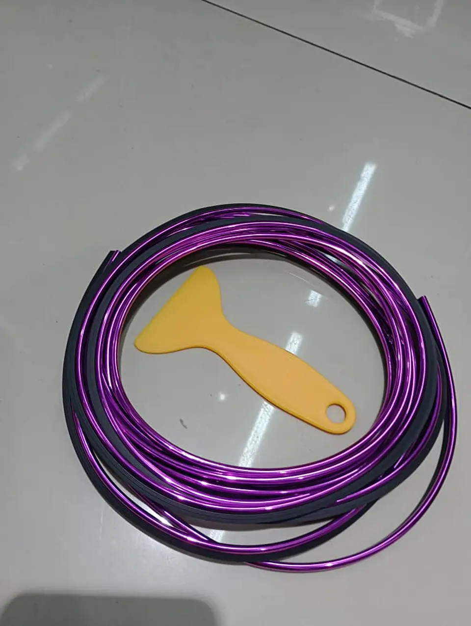 Rollo moldura embellecedor decorativa para interior de autos 5mts 10