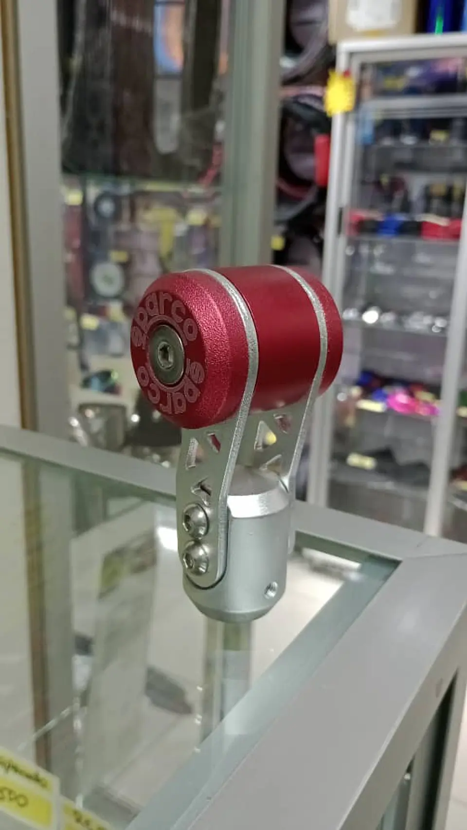Pomo perilla manilla de palanca de cambios tunning Sparco 1