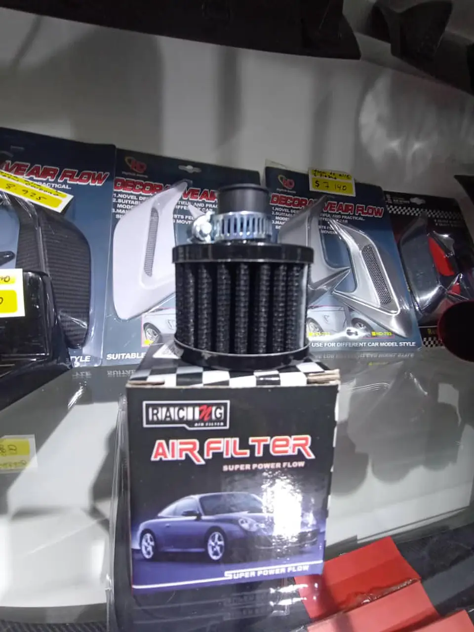 Mini Filtro de aire de inducción Universal de alto flujo frio para 19