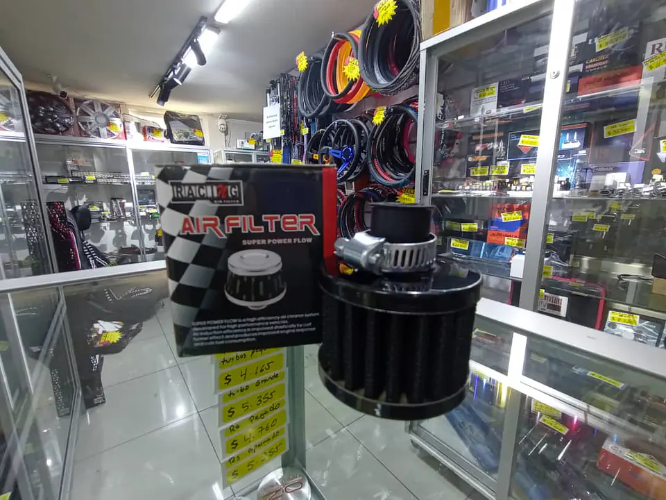Mini Filtro de aire de inducción Universal de alto flujo frio para 23