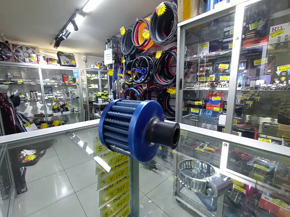 Mini Filtro de aire de inducción Universal de alto flujo frio para 27
