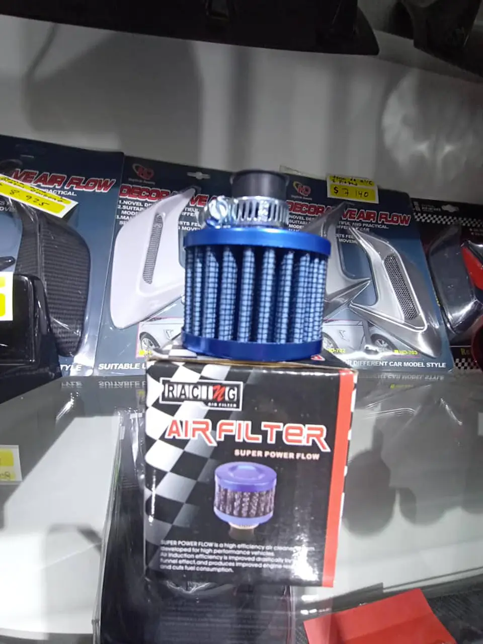 Mini Filtro de aire de inducción Universal de alto flujo frio para 28