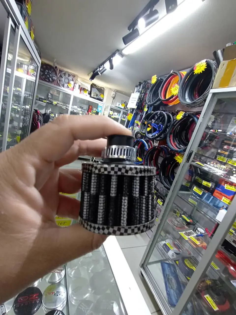 Mini Filtro de aire de inducción Universal de alto flujo frio para 36