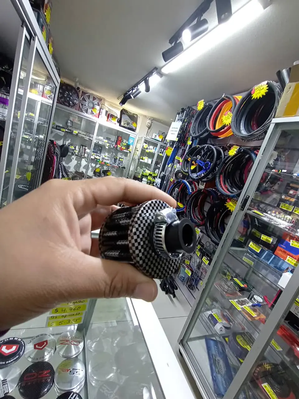 Mini Filtro de aire de inducción Universal de alto flujo frio para 39