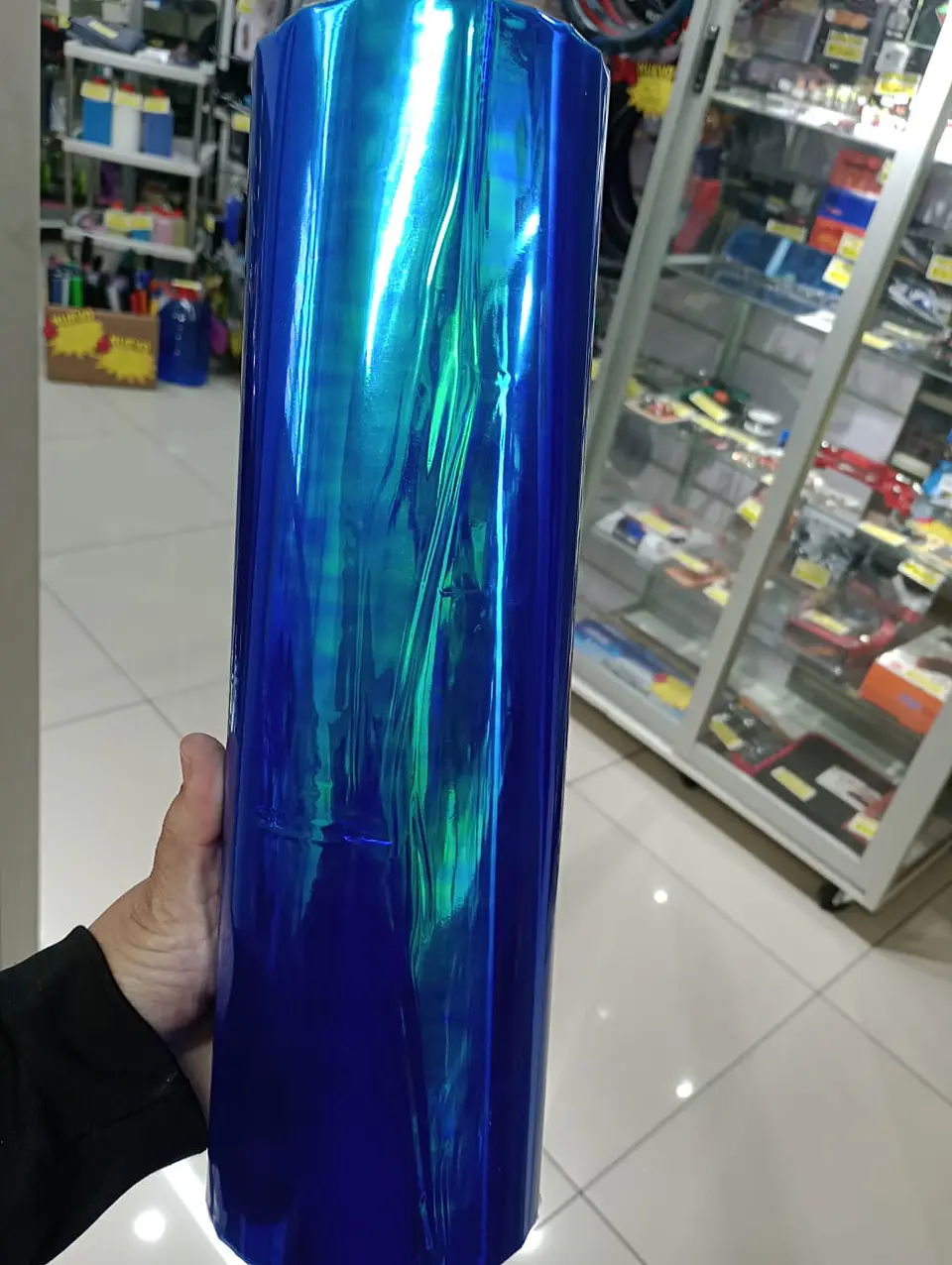 Vinilo adhesivo decorativo tunnig para focos de autos 1mtr x 30cm 14