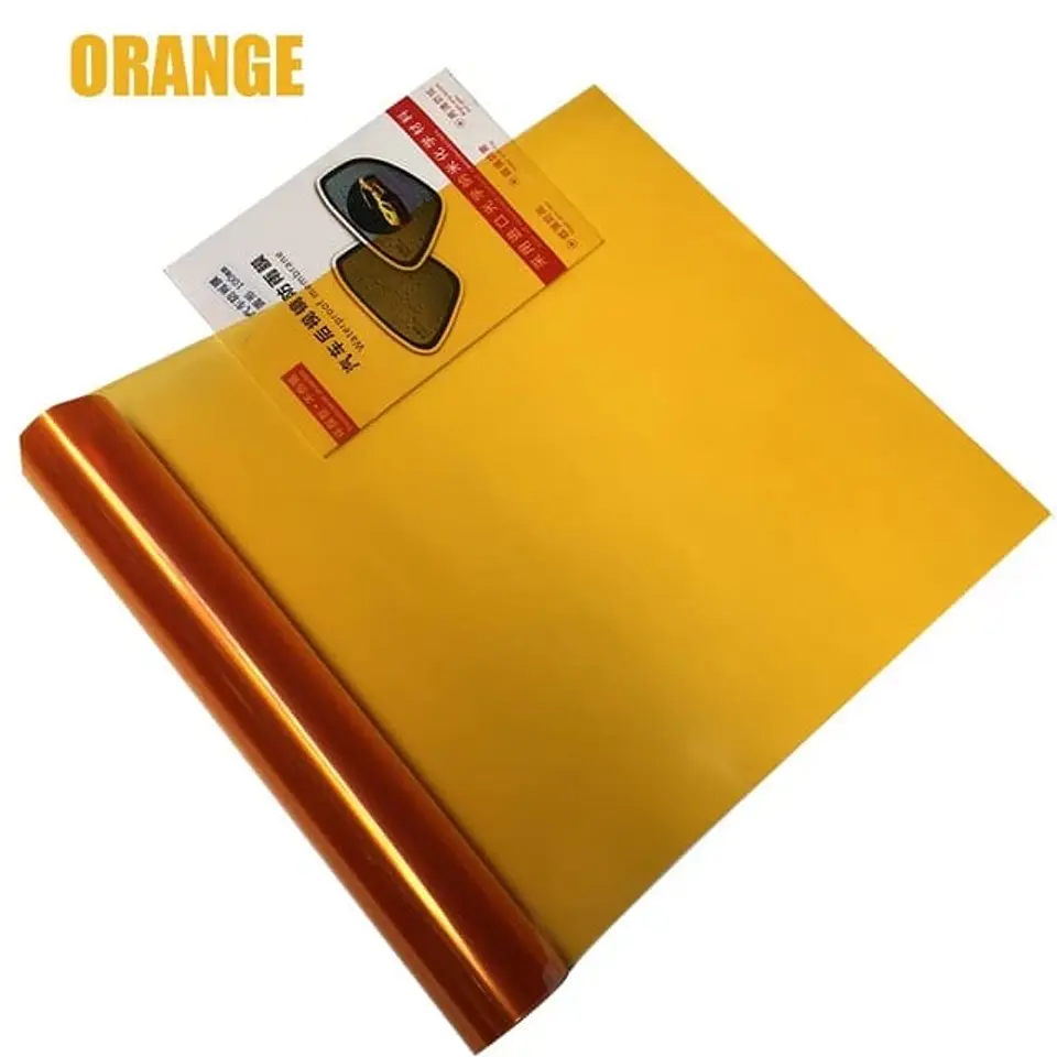 Vinilo adhesivo decorativo tunnig para focos de autos 1mtr x 30cm 21