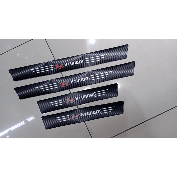 Set De 4 zócalos Para Las Cuatro Puertas del auto Hyundai  2