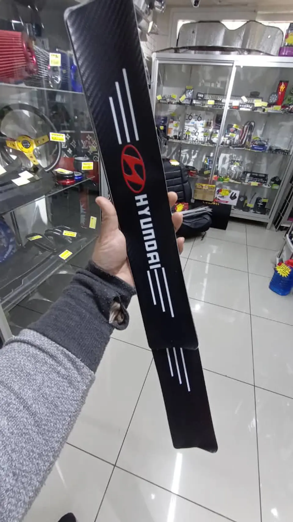 Set De 4 zócalos Para Las Cuatro Puertas del auto Hyundai 4