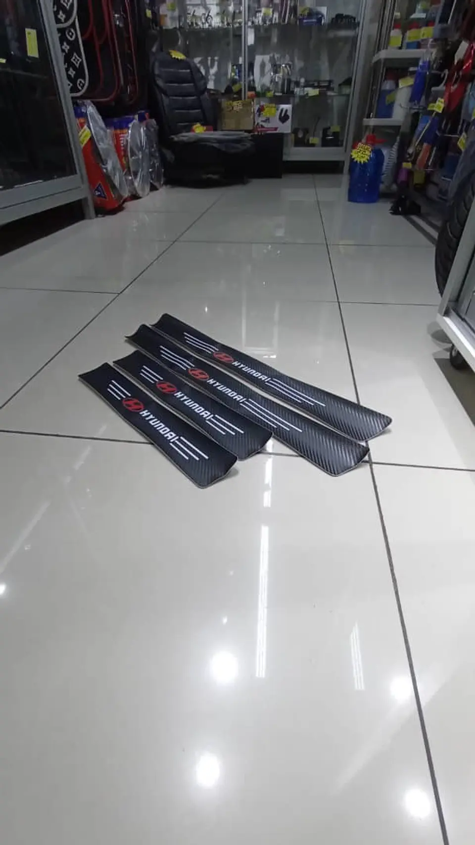 Set De 4 zócalos Para Las Cuatro Puertas del auto Hyundai 6