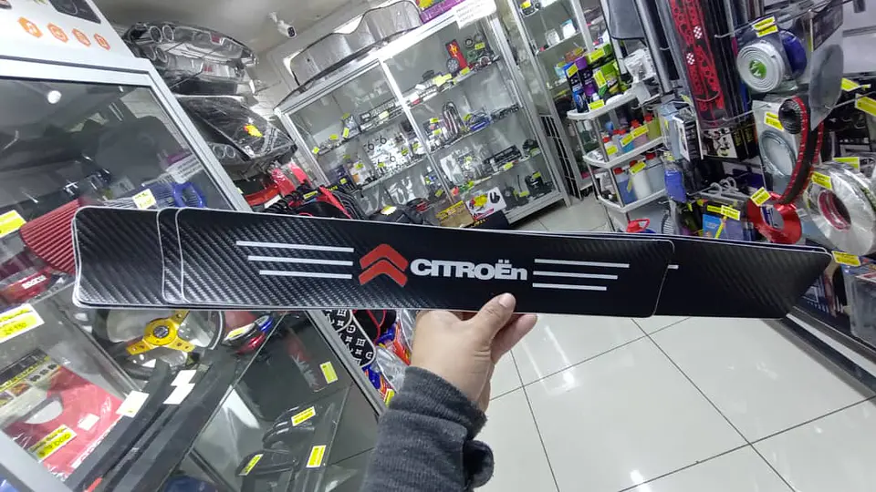 Set De 4 zócalos Para Las Cuatro Puertas del auto citroen 3