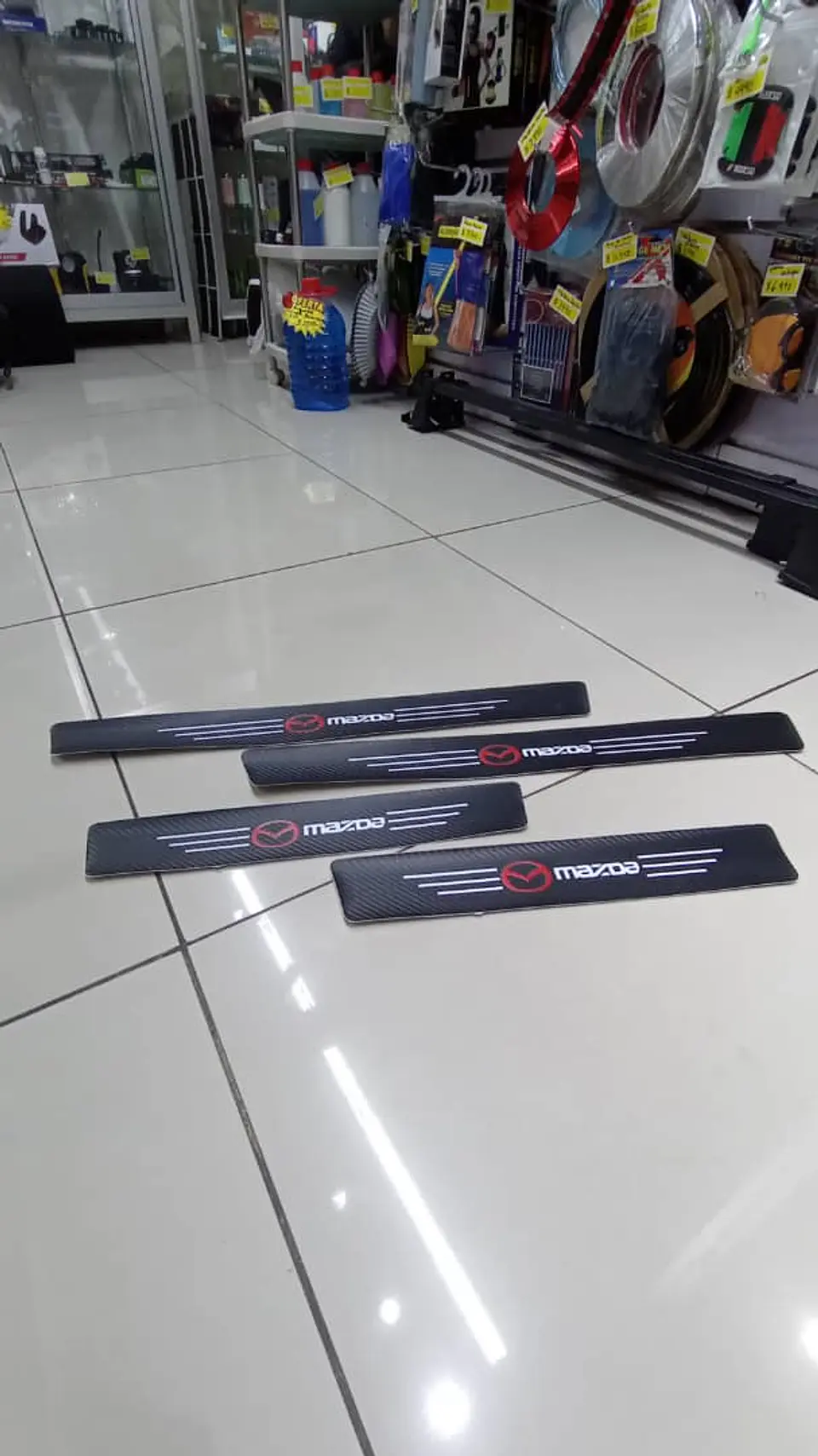Set De 4 zócalos Para Las Cuatro Puertas del auto Mazda 2