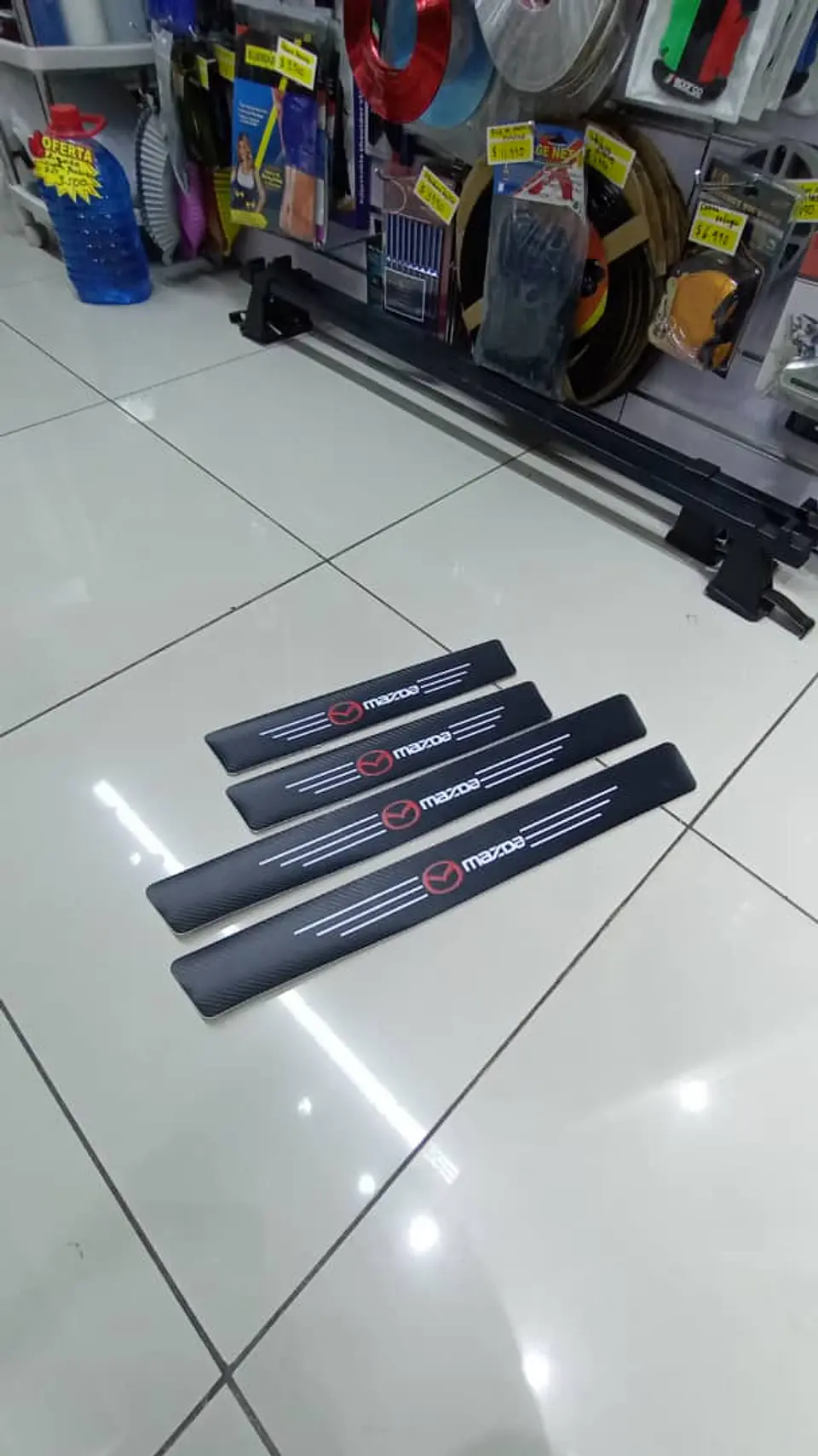 Set De 4 zócalos Para Las Cuatro Puertas del auto Mazda 7