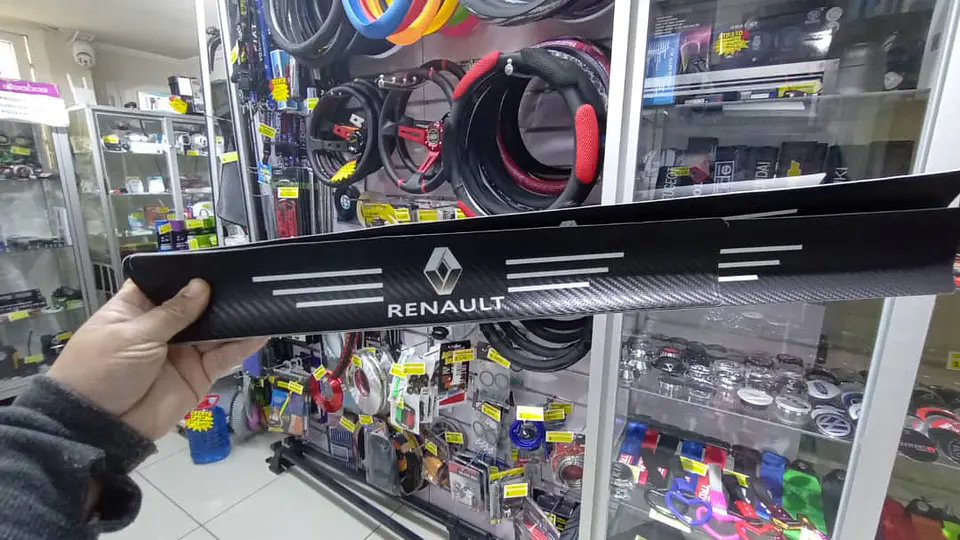 Set De 4 zócalos Para Las Cuatro Puertas del auto Renault 1