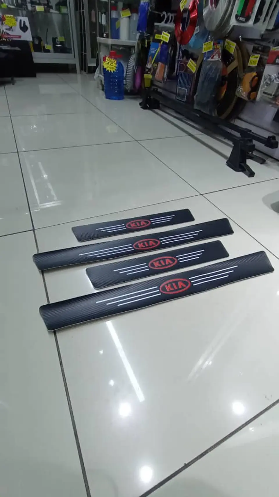 Set De 4 zócalos Para Las Cuatro Puertas del auto kia 2
