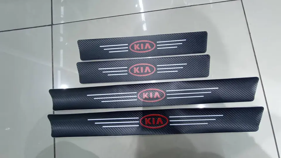 Set De 4 zócalos Para Las Cuatro Puertas del auto kia 5