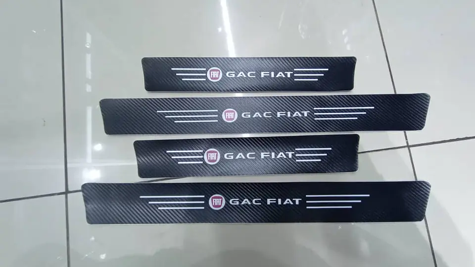 Set De 4 zócalos Para Las Cuatro Puertas del auto Fiat 5