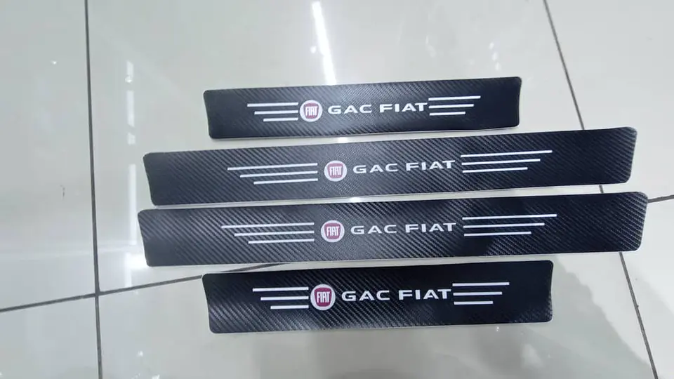 Set De 4 zócalos Para Las Cuatro Puertas del auto Fiat 7