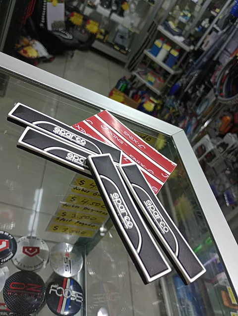 X4 Tope puertas goma anticolisión, tope retrovisor - Sparco