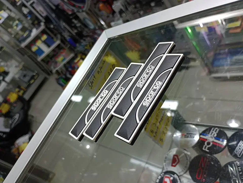 X4 Tope puertas goma anticolisión, tope retrovisor - Sparco 5