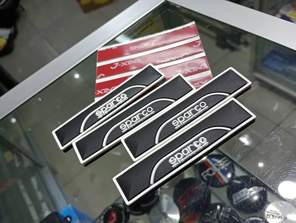 X4 Tope puertas goma anticolisión, tope retrovisor - Sparco 6
