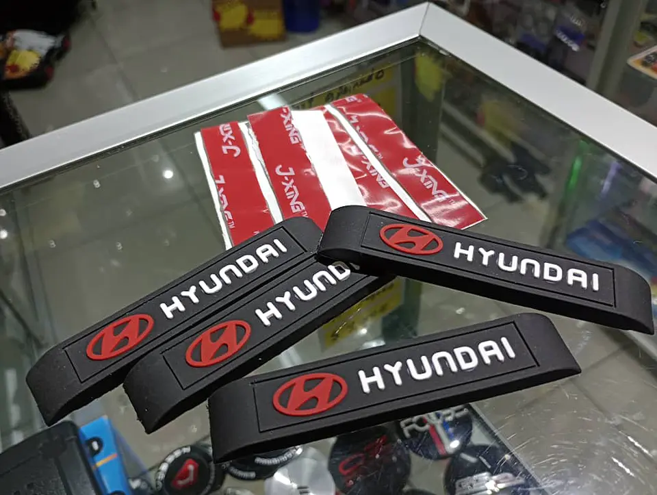 X4 Tope puertas goma anticolisión, retrovisor grande - Hyundai 5