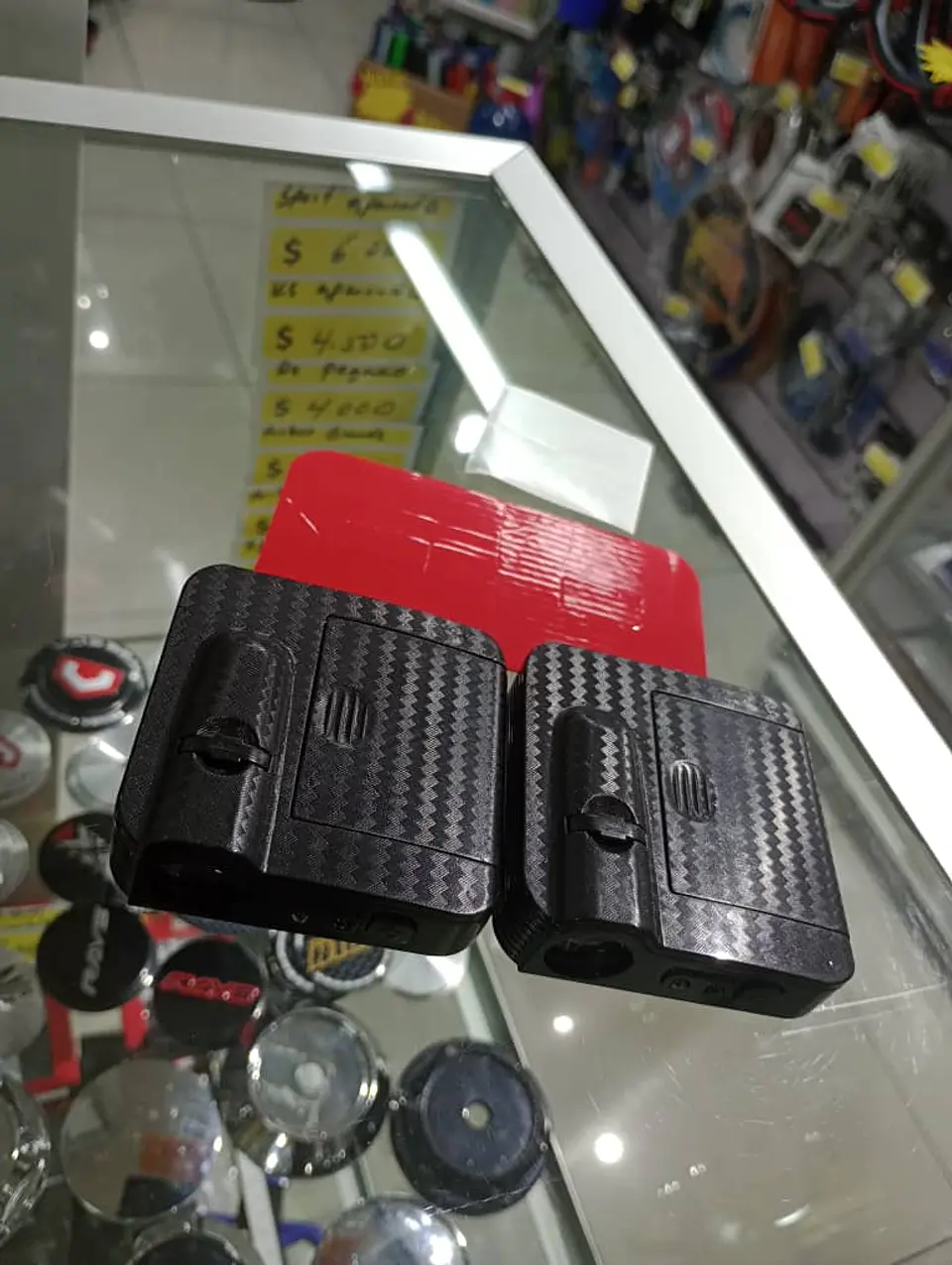 X2 luces LED cortesía para puertas - Cupra logo azul 8