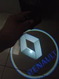 X2 luces LED cortesía puertas (a batería triple A) - Renault - Miniatura 2