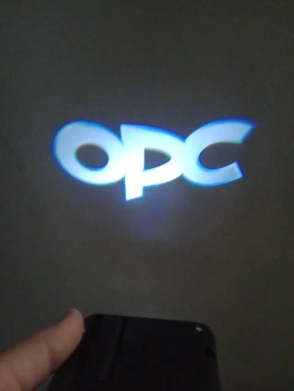X2 luces LED cortesía puertas (a batería triple A) - OPC 1