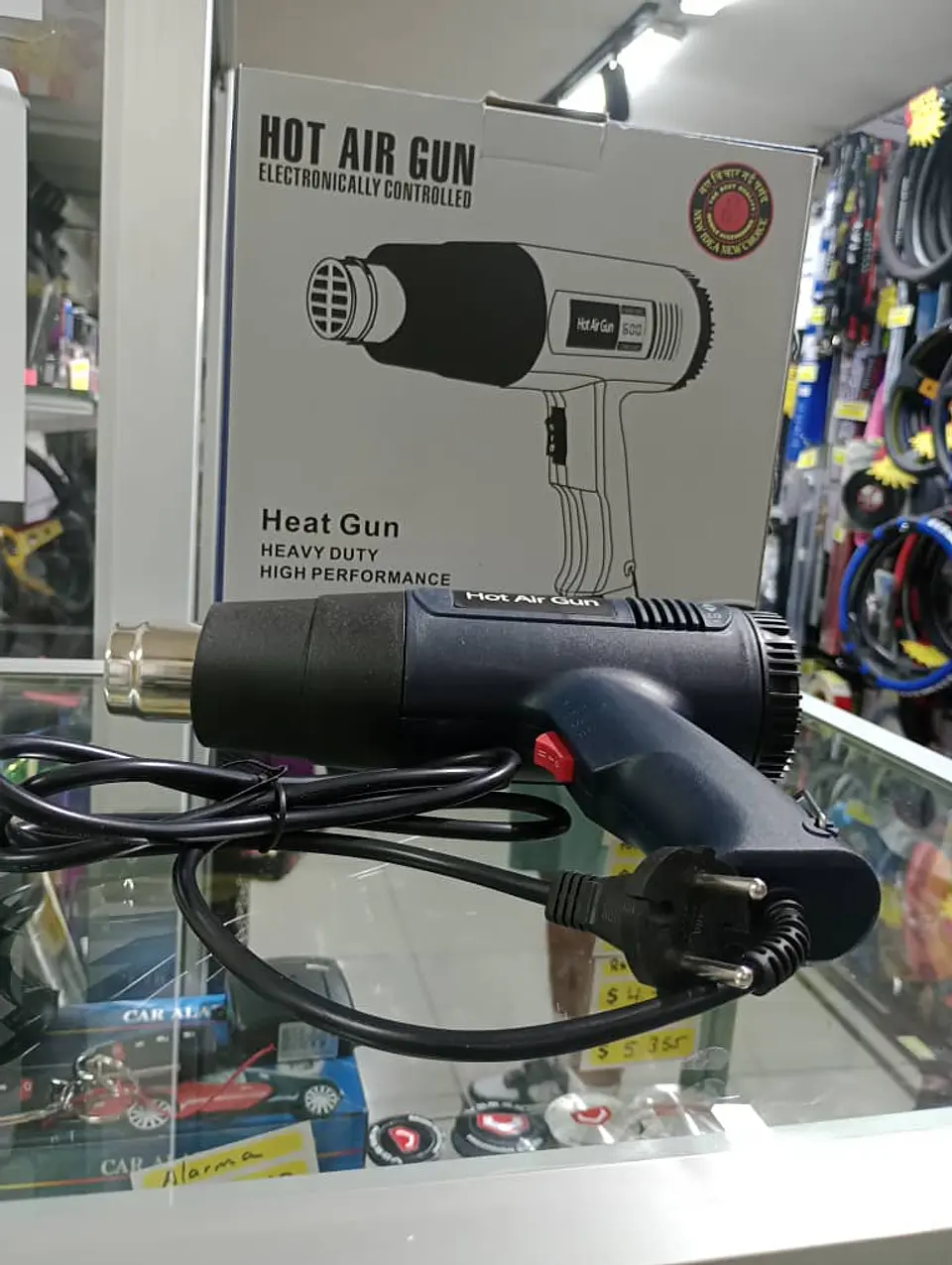 Pistola de calor regulable, pistola de aire caliente conexión 220v 20