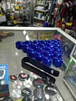 Cubierta de tuercas de neumáticos de auto, a prueba de polvo azul - Miniatura 7