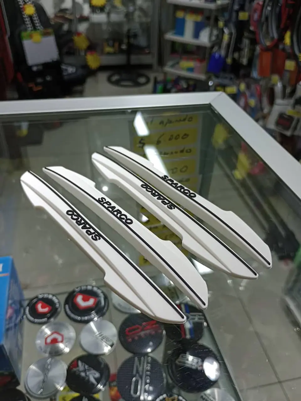 X4 topes de puertas tira de goma anticolision tope retrovisor 2