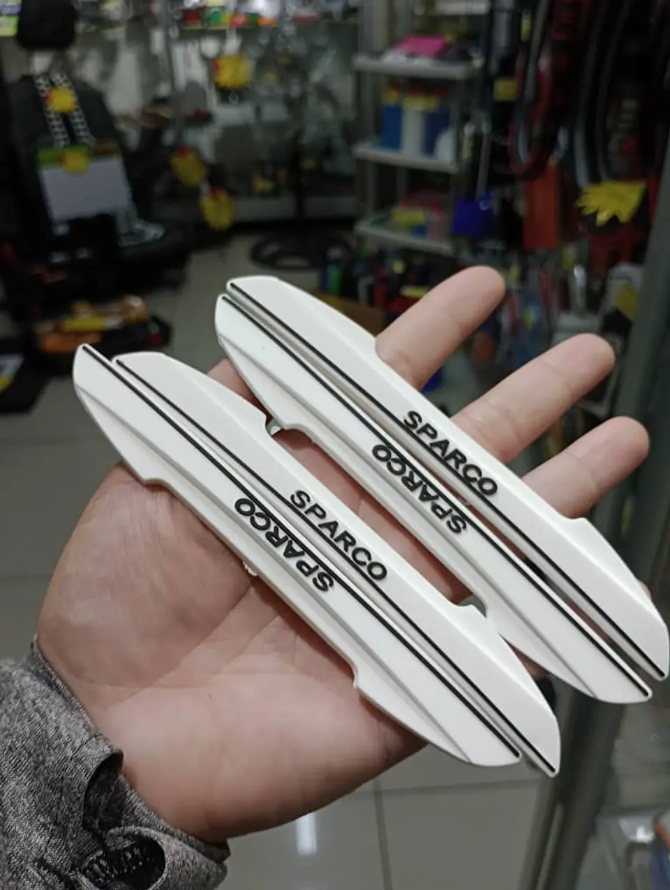 X4 topes de puertas tira de goma anticolision tope retrovisor 3