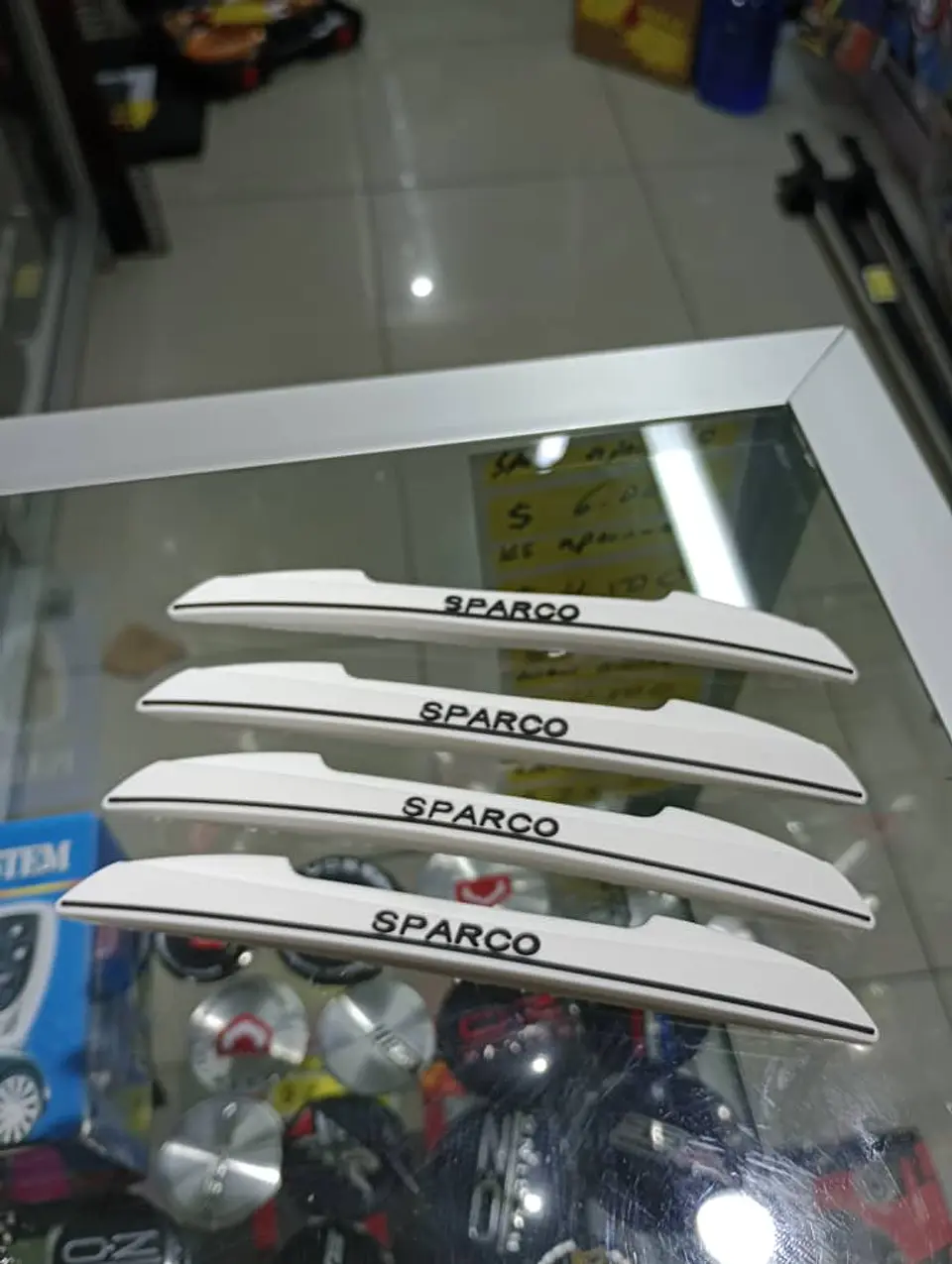 X4 topes de puertas tira de goma anticolision tope retrovisor 6
