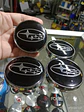 X4 Tapas centro llantas Subaru negra - Negra Plata - thumbnail 6