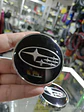 X4 Tapas centro llantas Subaru negra - Negra Plata - thumbnail 9