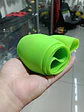 Funda cubre Volante de silicona para autos elastico color verde - Miniatura 2