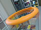 Funda cubre Volante de silicona para autos elastico color naranja - Miniatura 7