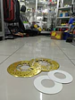 Set 2 cubiertas de disco de freno 26cm - Dorado - Miniatura 2