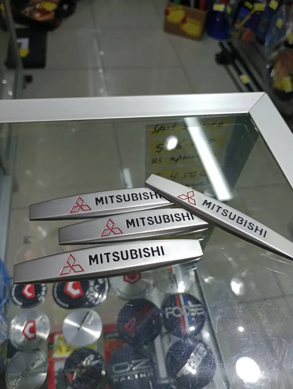Set Tope puerta tope retrovisor tope parachoques Mitsubishi Metalico 9