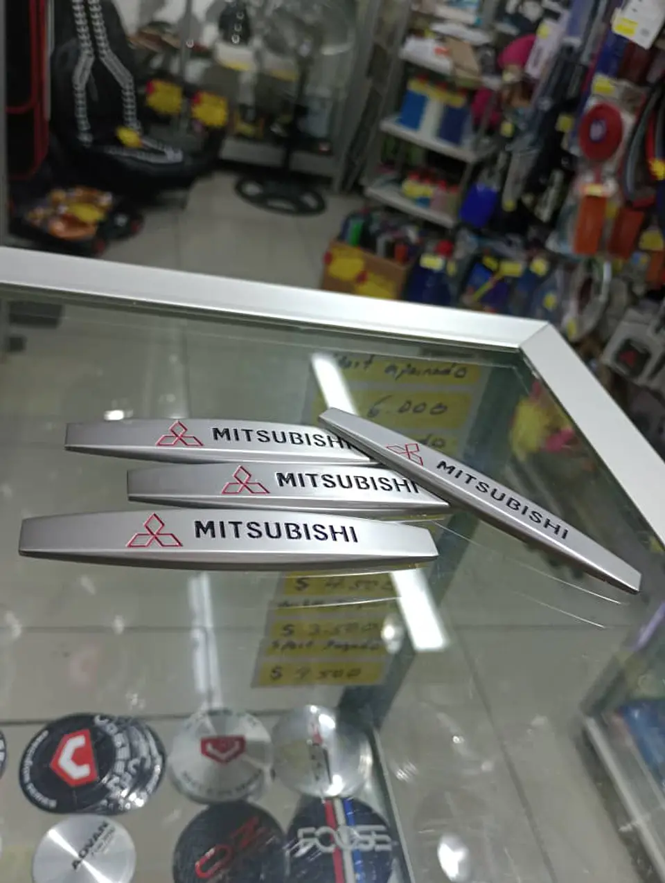 Set Tope puerta tope retrovisor tope parachoques Mitsubishi Metalico 3