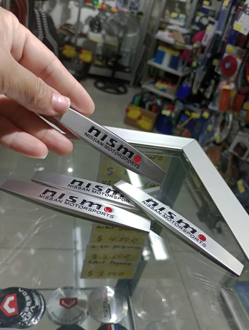 Set Tope - puerta tope retrovisor, tope de parachoques Nissan nismo 16