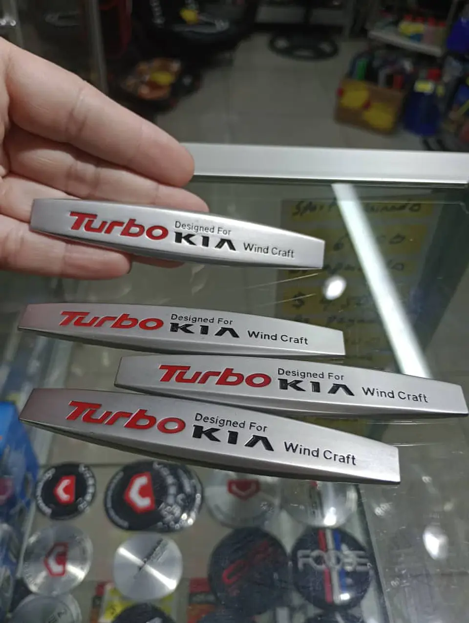 Set Tope de puerta tope de retrovisor tope parachoques Kia Metalico 1