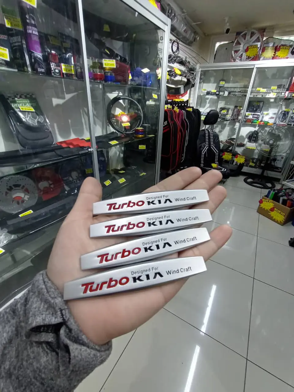Set Tope de puerta tope de retrovisor tope parachoques Kia Metalico 15