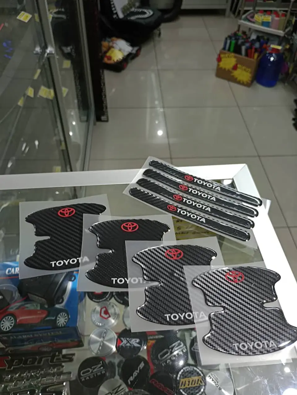 X8 topes puerta/retrovisor anticolisión, cubierta cuenco - Toyota 6