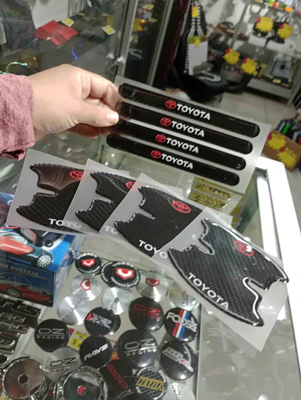 X8 topes puerta/retrovisor anticolisión, cubierta cuenco - Toyota 11