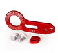Gancho remolque arrastre aluminio trasero Tow Hook 0185 - Rojo - Miniatura 6