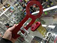 Gancho remolque arrastre aluminio trasero Tow Hook 0185 - Rojo - Miniatura 10